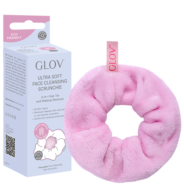 Ultra weiche Gesichtsreinigung Scrunchie