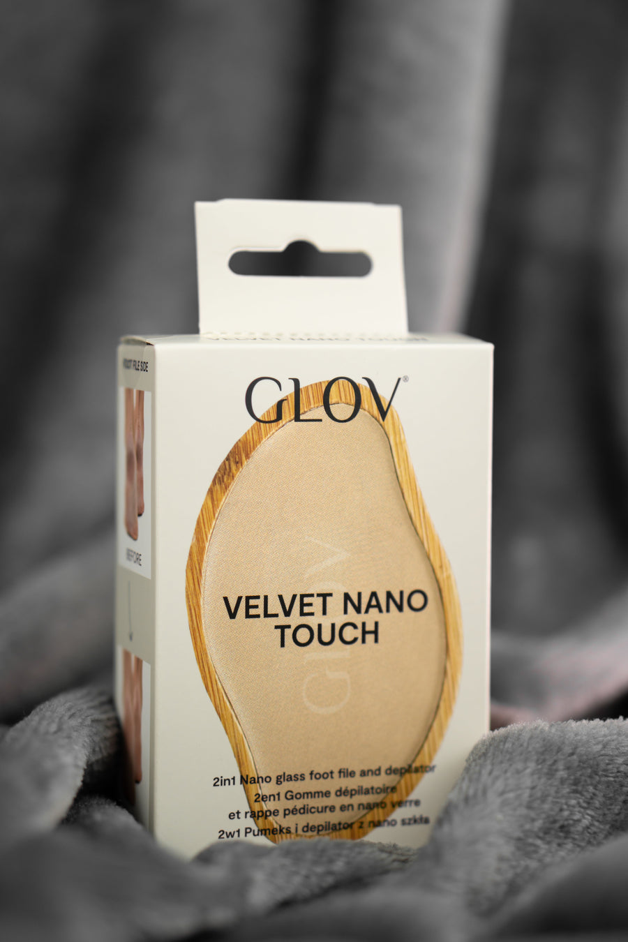 Nano Glass Foot File And Depilator Velvet Nano Touch