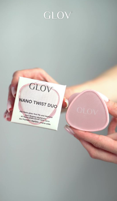 Nano Glass Foot File And Depilator Nano Twist Duo