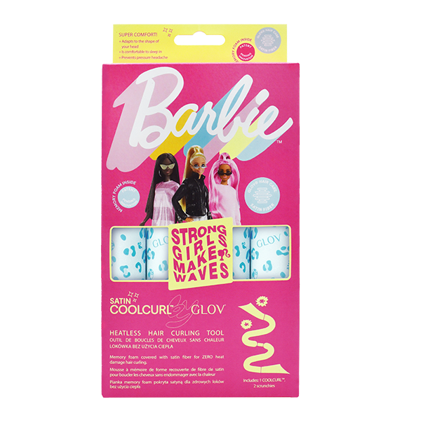Coolcurl ™ Tool de curling de cheveux sans chaleur Barbie ™ ❤ Glov®