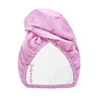 Double-Sided Satin Premium Hair Towel Wrap Barbie™ ❤ GLOV®