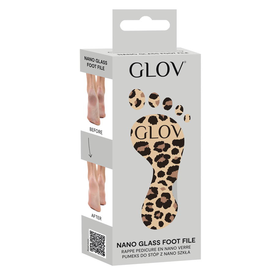 Nano Glass Foot File Cheetah Edition