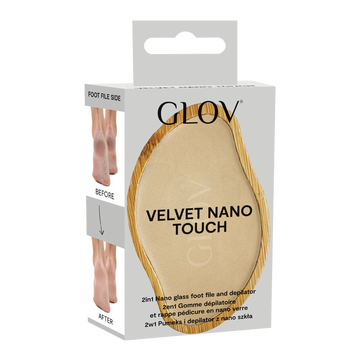 Nano Glass Foot File And Depilator Velvet Nano Touch