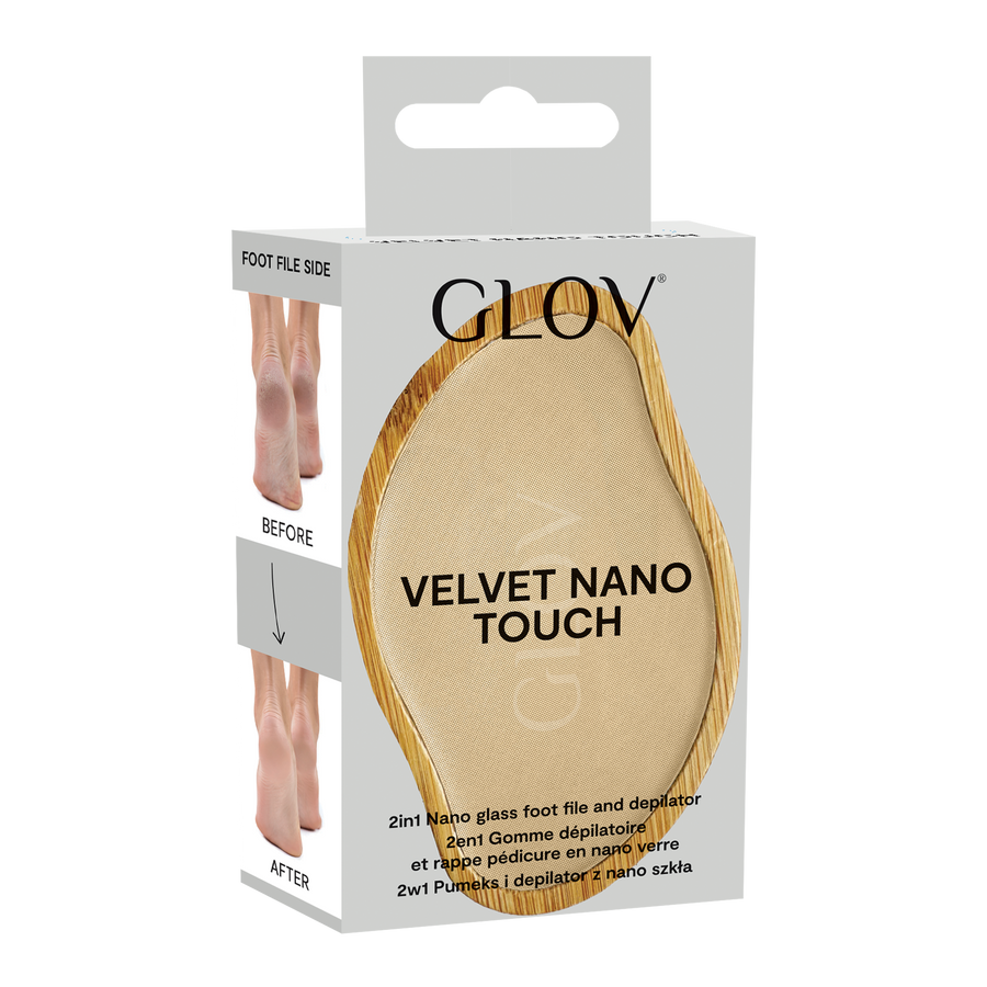 Nano Glass Foot File And Depilator Velvet Nano Touch