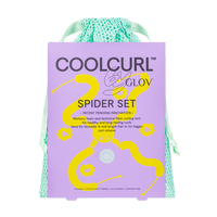 GLOV® Spider COOLCURLTM multi-rod heatless hair curling tool with memory foam
