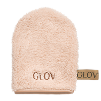 GLOV® Ensemble d'éveil de la peau - ensemble de modelage de la peau comprenant une pierre de massage gua sha en quartz pour le visage et le gant de nettoyage de la peau breveté