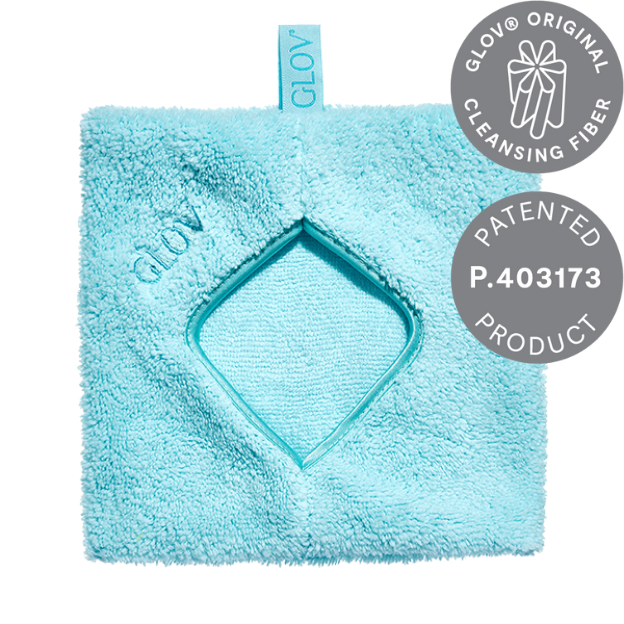 GLOV® Serviette de nettoyage de la peau réutilisable à l'eau seulement