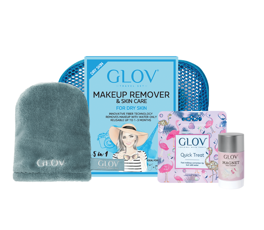 GLOV® Ultra Soft Travel Set für trockene Haut