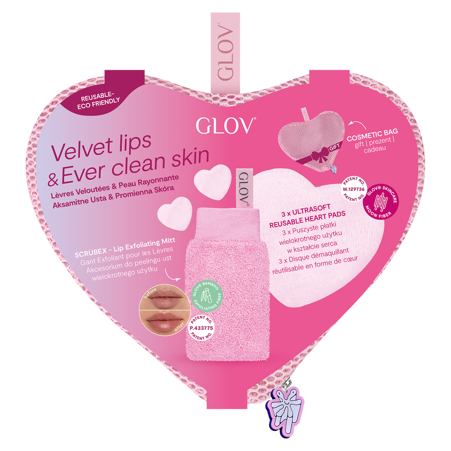 Glov® Velvet Lips and Ever Clean Skin Set