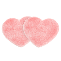 Reusable cosmetic pads GLOV Heart Pads Pink Ribbon